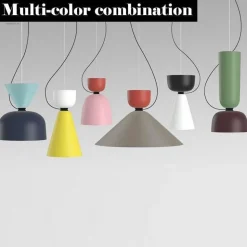 Farbenfrohe nordische Pendelleuchten – Moderne Deckenleuchten