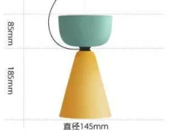 Farbenfrohe nordische Pendelleuchten – Moderne Deckenleuchten