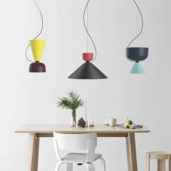 Farbenfrohe nordische Pendelleuchten – Moderne Deckenleuchten
