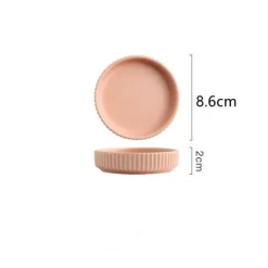 Farbenfroher Essteller aus Keramik – Stilvolles Geschirr für alle Gelegenheiten