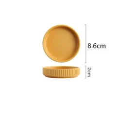 Farbenfroher Essteller aus Keramik – Stilvolles Geschirr für alle Gelegenheiten