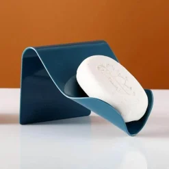 Farbenfroher Seifenhalter mit Drainage – Stilvoller Bad-Organizer