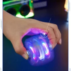 Farbenfrohes, wiederaufladbares, flammenloses Feuerzeug – Pulslichtbogen-Design