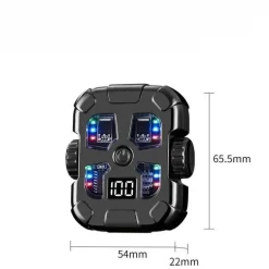 Farbenfrohes, wiederaufladbares, flammenloses Feuerzeug – Pulslichtbogen-Design