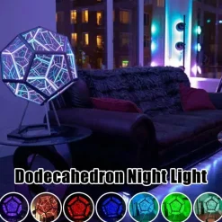 Farbwechselnde LED-Dekolampe – Artsy Home Akzentlicht