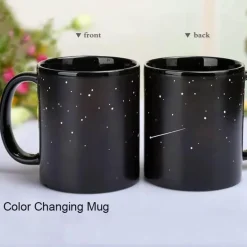 Farbwechselnde Tasse mit Sonnensystem – einzigartiges Geschenk für Freunde und Studenten