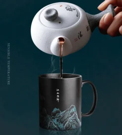 Farbwechselnder Keramikbecher - Magischer Thermobecher