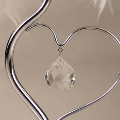 Feather Crystal Table Lamp - Elegant Home Lighting Decor