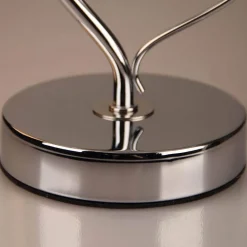 Feather Crystal Table Lamp - Elegant Home Lighting Decor