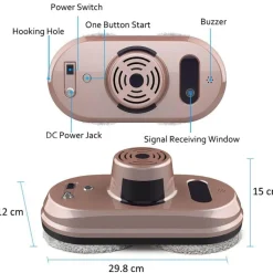 Fenstersauger-Roboter – Reiniger mit Fernbedienung
