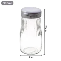 Feuchtigkeitsbeständige Einmachgläser – Luftdichte Glasbehälter zum Einlegen