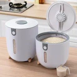 Feuchtigkeitsbeständiger großer Reisaufbewahrungsbehälter – luftdichte Lösung zur Aufbewahrung von Lebensmitteln