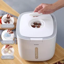 Feuchtigkeitsbeständiger Reisaufbewahrungsbehälter - Versiegelte Getreideaufbewahrungsbox