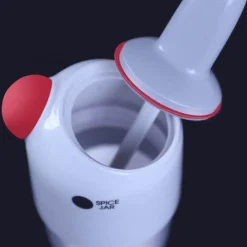 Feuchtigkeitsbeständiges Gewürzglas – 2-in-1-Aufbewahrungsbehälter für Gewürze