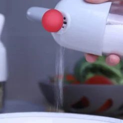 Feuchtigkeitsbeständiges Gewürzglas – 2-in-1-Aufbewahrungsbehälter für Gewürze