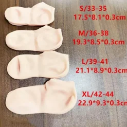 Feuchtigkeitsspendende Gelsocken zur Fußpflege – Feuchtigkeitsspendende Hautbehandlung