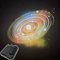 Feuerwerk-Nachtlichtprojektor – Sternenhimmellampe mit bunten Effekten