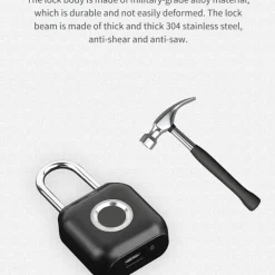 Fingerabdruck-USB-Schloss – Intelligente, schlüssellose, wasserdichte Sicherheit