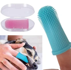 Fingerzahnbürste für Haustiere – Zahnpflegewerkzeug für Hunde und Katzen