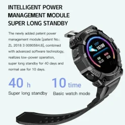 Fitness-Tracker-Uhr – Bluetooth-Gesundheitsmonitor