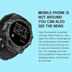 Fitness-Tracker-Uhr – Bluetooth-Gesundheitsmonitor