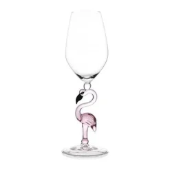 Flamingo-Weinglas – Tropisches Trinkgeschirr