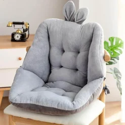 Flauschiges Stuhlrückenkissen - Süßes Dekokissen