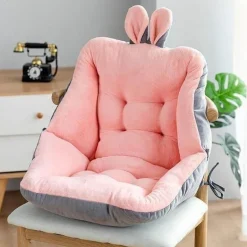 Flauschiges Stuhlrückenkissen - Süßes Dekokissen