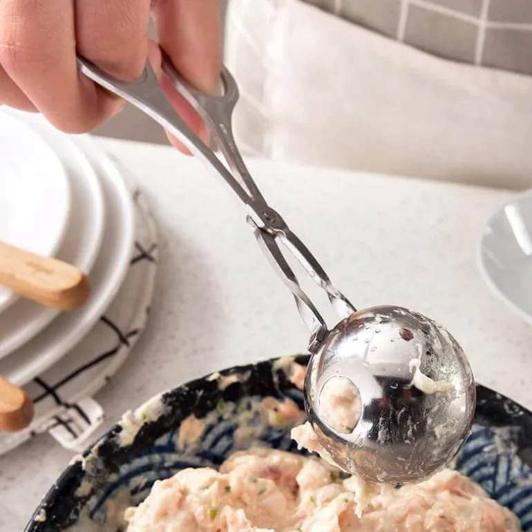 Fleischbällchen-Maker – Praktisches Küchenwerkzeug aus Edelstahl