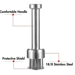 Fleischklopfer aus Edelstahl – Ultrascharfes Küchenwerkzeug