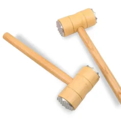 Fleischklopfer aus Holz – Küchenwerkzeug für Steak und Schweinefleisch