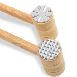 Fleischklopfer aus Holz – Küchenwerkzeug für Steak und Schweinefleisch