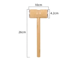 Fleischklopfer aus Holz – Küchenwerkzeug für Steak und Schweinefleisch
