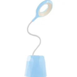 Flexible LED Desk Lamp - Touch-Control Phone Holder Light