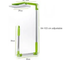 Flexibler Fensterreiniger - Mehrzweck-Bürstenwerkzeug