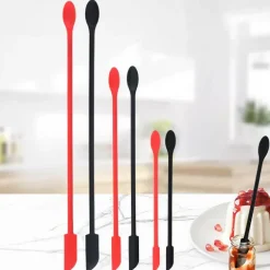 Flexibles Flaschenschaber-Löffel-Set – Küchenwerkzeuge mit langem Griff