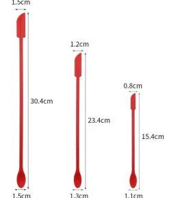 Flexibles Flaschenschaber-Löffel-Set – Küchenwerkzeuge mit langem Griff