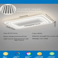 Flügelloser LED-Deckenventilator – Ultra Cool Breeze Design