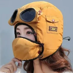 Fliegerbrillenhut - Vollständig abgeschirmte Fliegermütze