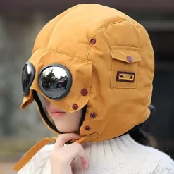 Fliegerbrillenhut - Vollständig abgeschirmte Fliegermütze