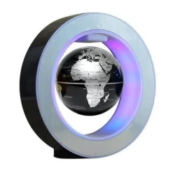 Floating Globe Lamp - Magnetic Levitation LED World Map Decor
