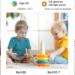 Florale Tischlampe - Elegantes romantisches Nachtlicht