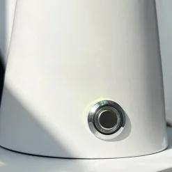 Florale Tischlampe – Romantische Akzentbeleuchtung mit Blütenblättern