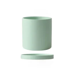 Florava Hand-Painted Ceramic Planter – Colorful Draining Plant Pot