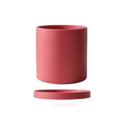 Florava Hand-Painted Ceramic Planter – Colorful Draining Plant Pot