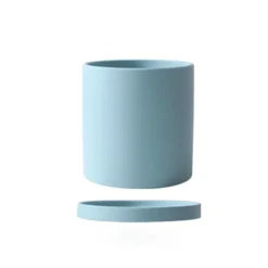 Florava Hand-Painted Ceramic Planter – Colorful Draining Plant Pot