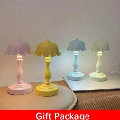 Flower Curling LED Nachtlampe - Dekoratives Tischlicht