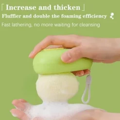 Foam Cleansing Brush - Skin Care Massager Tool