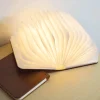 Foldable Book Night Light - Creative Reading Lamp