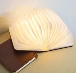 Foldable Book Night Light - Creative Reading Lamp